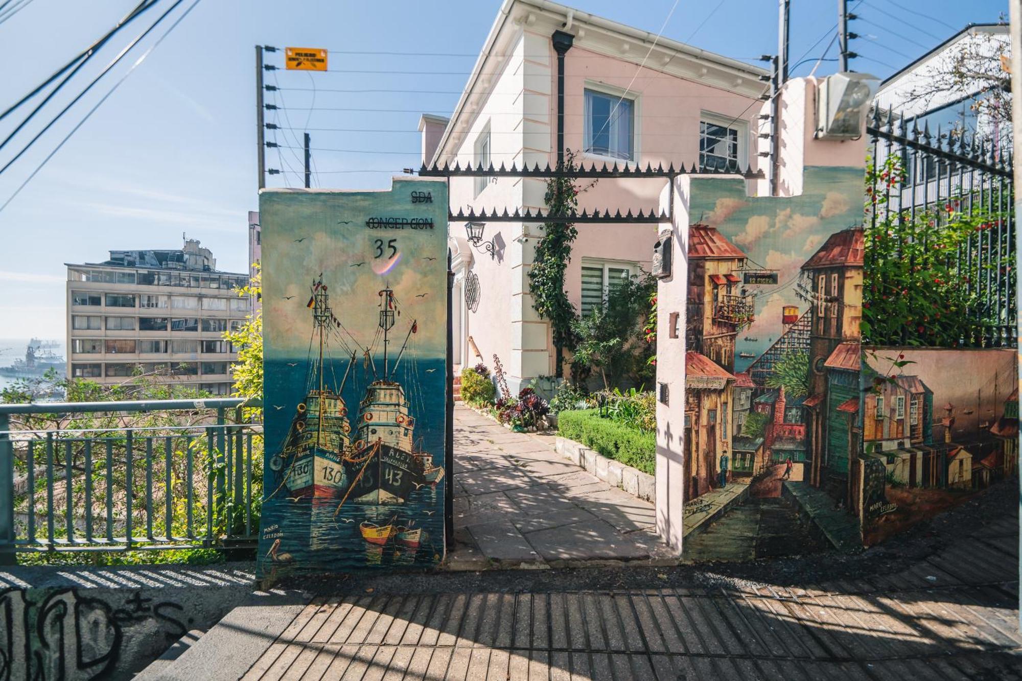 Ayca La Flora Hotel Boutique Valparaíso Eksteriør billede